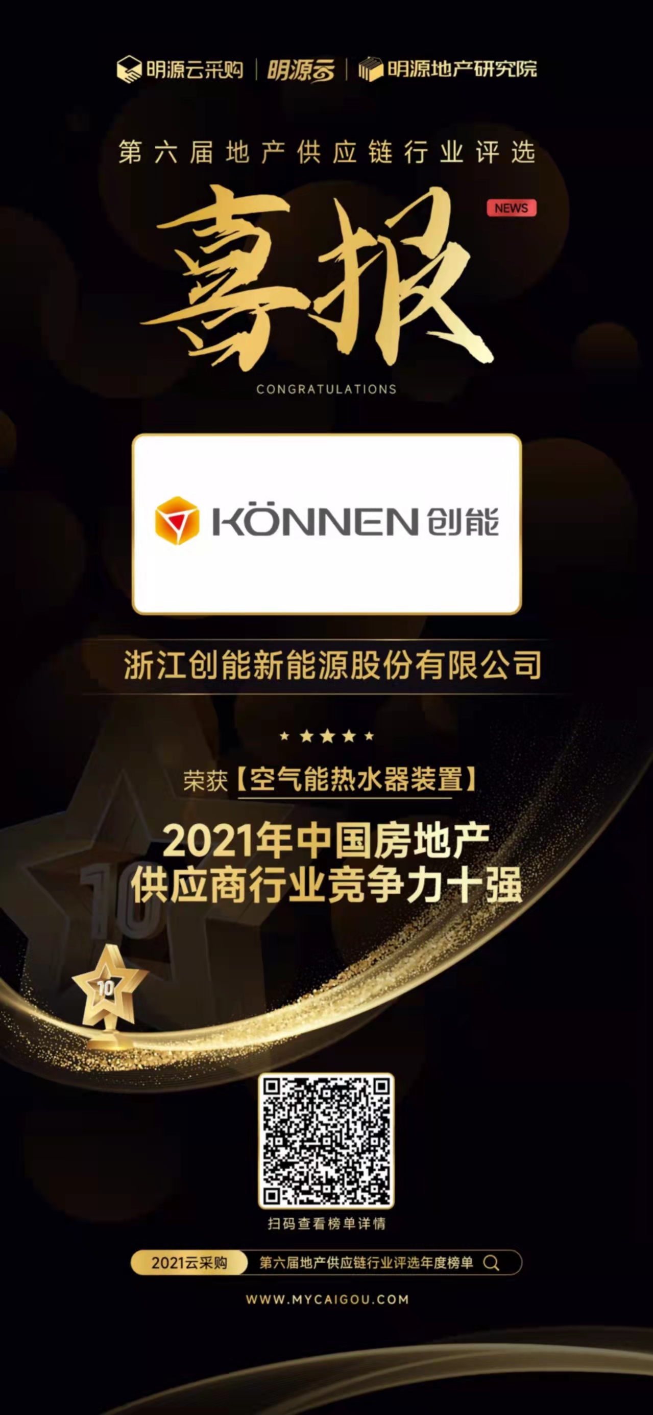 重磅揭晓!leyu.乐鱼股份荣获“2021中国房地产供应商行业竞争力十强”前二甲 重磅揭晓!leyu.乐鱼股份荣获“2021中国房地产供应商行业竞争力十强”前二甲